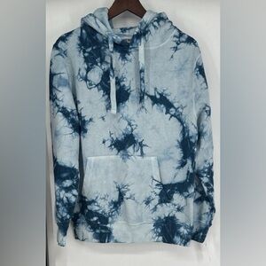 Original Paperbacks Tie Dye Hoodie Blue Sz S